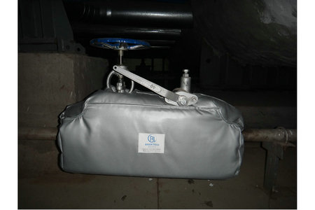 锅炉房阀门保温夹套